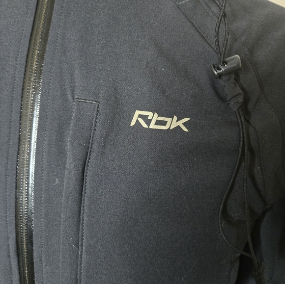 Reebok Running Walking Outdoor Pockets Lightweight Reflective Jacket Size L - Picture 5 of 10